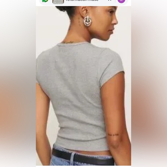 Reformation, Muse organic-cotton size m - Picture 2 of 8